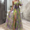 Eltona | Farbblock-Mirage-Kleid