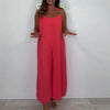 Yahaira | Damen lockerer Overall mit weiten Beinen