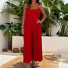 Yahaira | Damen lockerer Overall mit weiten Beinen