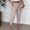 Atticus | Einfarbige Karottenhose für Damen