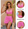 Gianna | Hoch taillierter Damen-Bikini-Set mit Bauchkontrolle Gingham