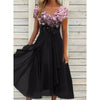 Kyleigh | Elegantes Kleid mit V-Ausschnitt und Muster