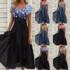 Kyleigh | Elegantes Kleid mit V-Ausschnitt und Muster