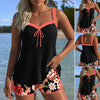 Reign | Bedruckter Badeanzug-Oberteil und Shorts-Set