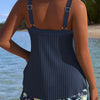 Reign | Bedruckter Badeanzug-Oberteil und Shorts-Set
