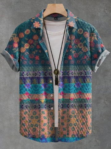 RetroStyle™ Kurzarmhemden – Dein Everyday Essential - RetroStyle™ Kurzarmhemden – Dein Everyday Essential | 