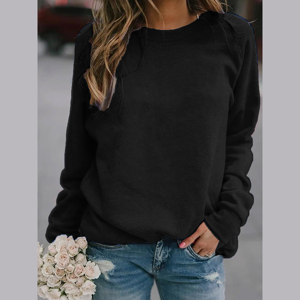 Joella | Stilvolles, bequemes Sweatshirt mit Rundhalsausschnitt