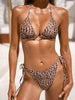 Kassandra | Leopardenmuster umkehrbarer Bikini-Oberteil